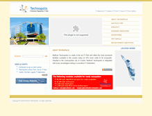 Tablet Screenshot of muthootechnopolis.com